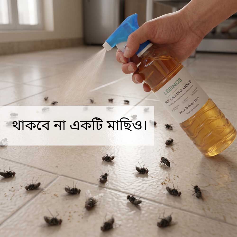 Fly killing liquid leeings