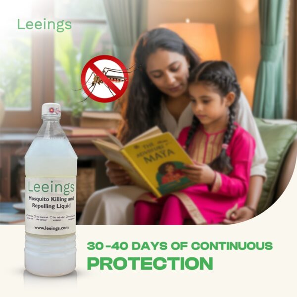 1 Liter Mosquito Killing and Repellent Liquid Refill – 1000 ML  (১ লিটার মশা নিধন ও প্রতিরোধ লিকুইড রিফিল ) - Image 2