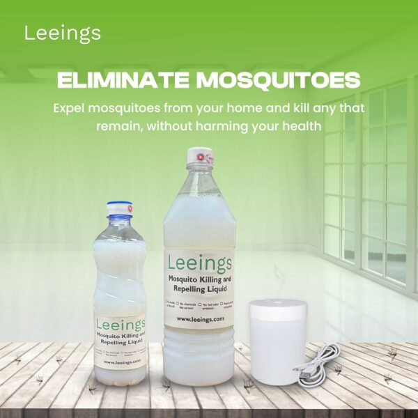 1 Liter Mosquito Killing and Repellent Liquid Refill – 1000 ML  (১ লিটার মশা নিধন ও প্রতিরোধ লিকুইড রিফিল ) - Image 4