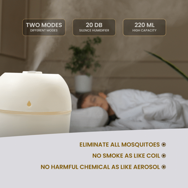 Mosquito Killing and Repellent Machine + Liquid 500ML - Combo - (মশা নিধন ও প্রতিরোধ যন্ত্র + লিকুইড - কম্বো ) - Image 9