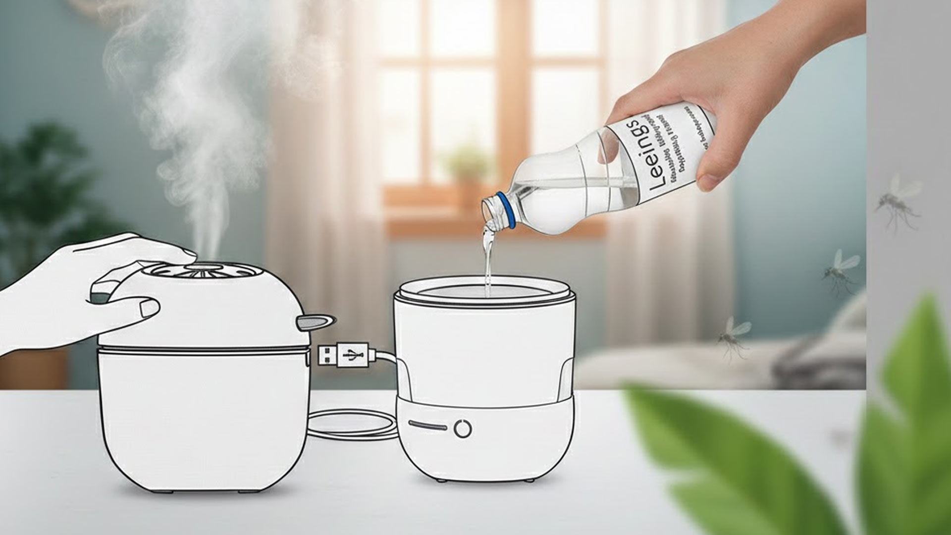 মশা থেকে মুক্তি পান সহজেই: Leeings মসকিউটো কিলার ও রিপেলেন্ট মেশিন ব্যবহারের সঠিক নিয়ম