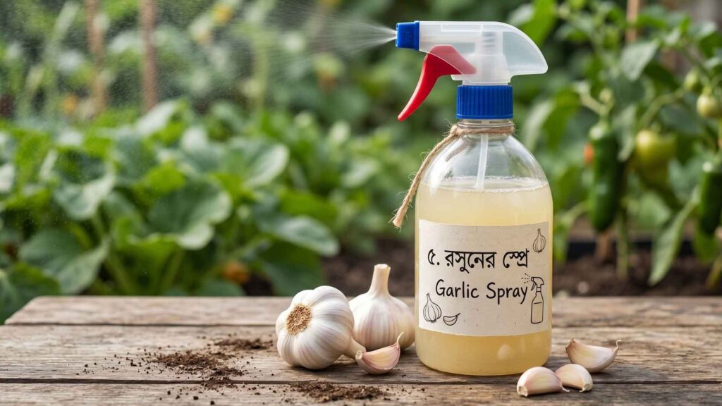 রসুনের স্প্রে - Garlic Spray to kill mosquitos