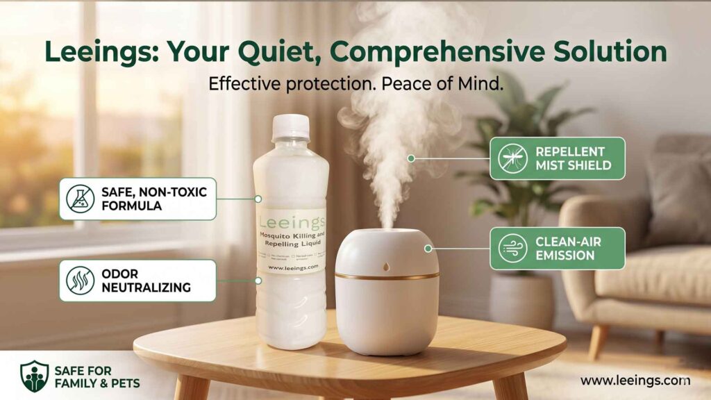 Leeings product to kill mosquitos