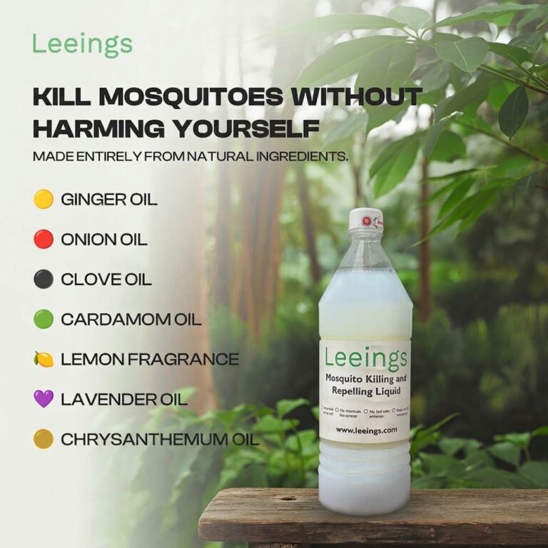 Ingredient Mosquito Killing and Repellent Liquid 1 liter