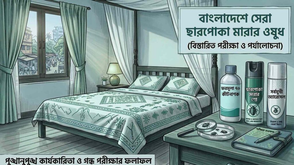 বাংলাদেশের সেরা ১০টি ছারপোকা মারার ওষুধ