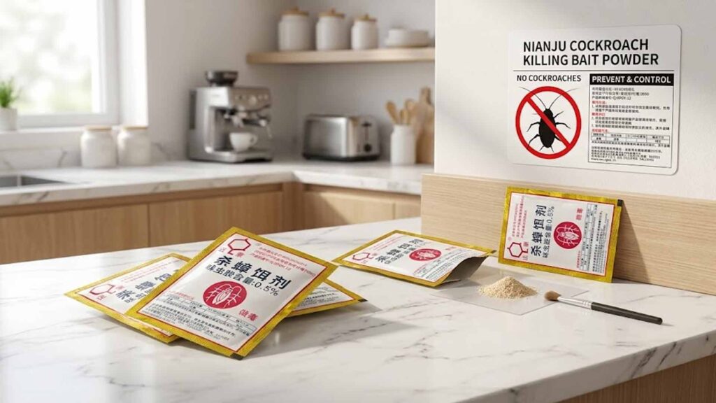 NianJu Cockroach Killing Bait Powder